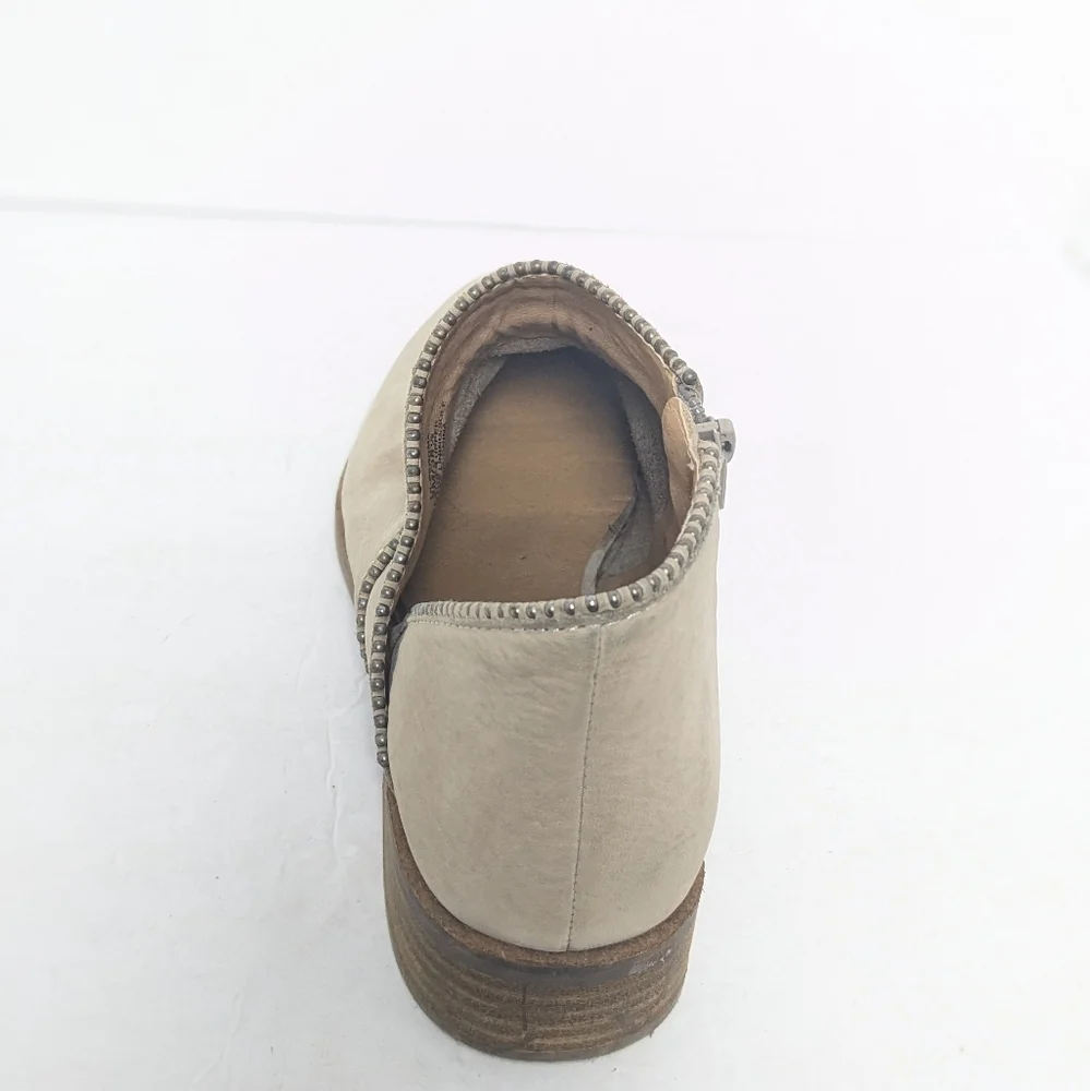 Lucky brand leather perrma ankle boots